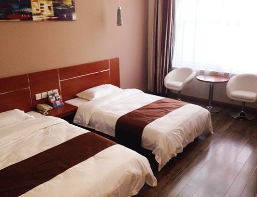 Gaobeidian  Thank Inn Chain Hotel Hebei Gaobei Yingbin Road Jindu Garden מראה חיצוני תמונה